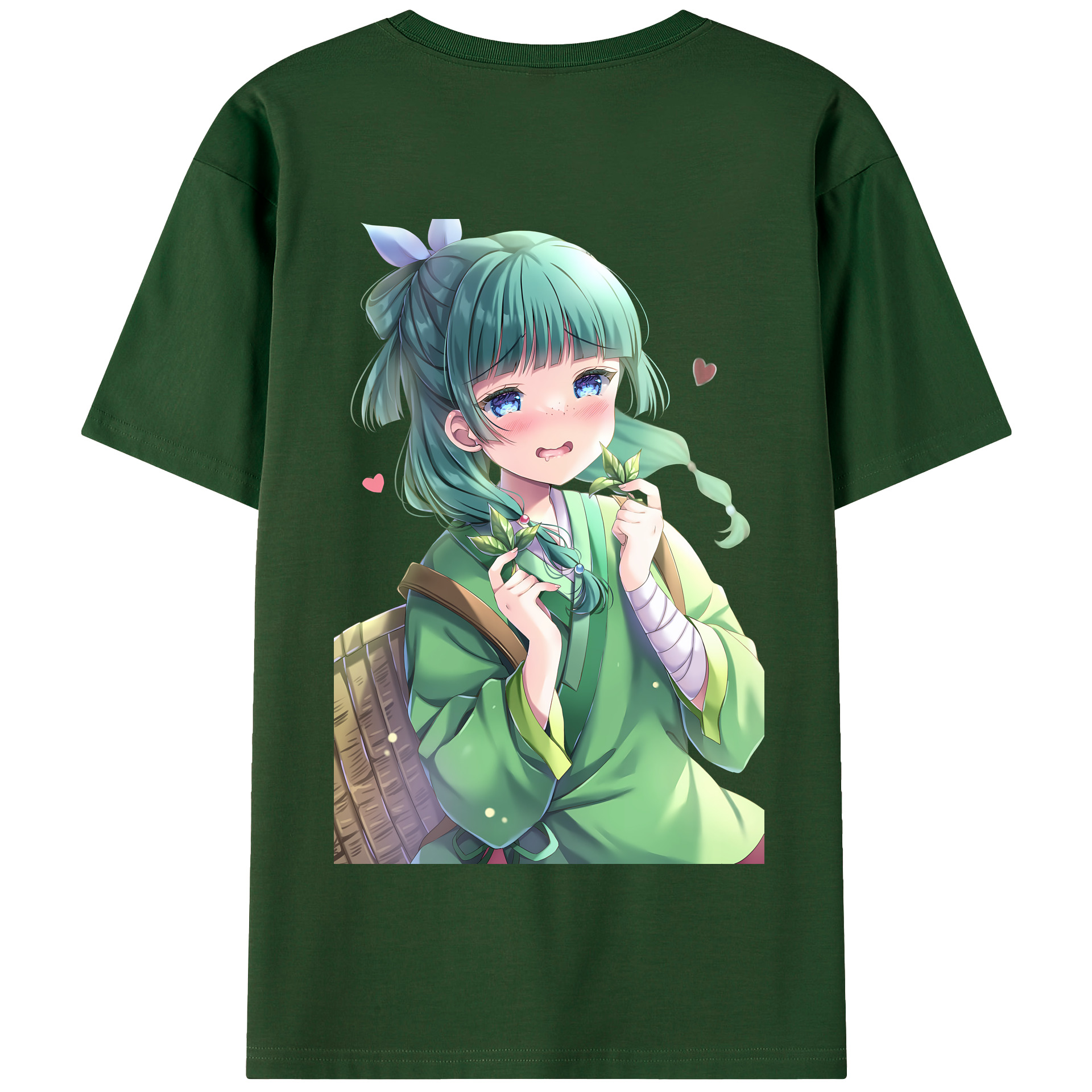 （画像用） 薬屋のひとりごと The Apothecary Diaries 綿100％半袖Tシャツ（背面プリント）